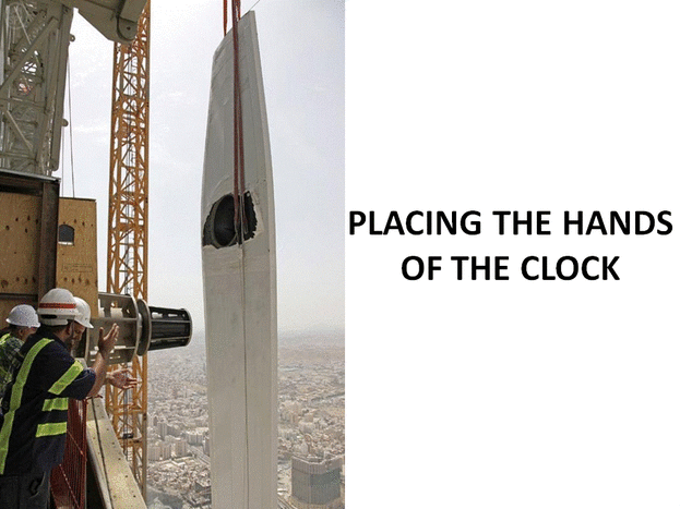 Positioning the Clock Hands on the Makkah Clock Royal Tower