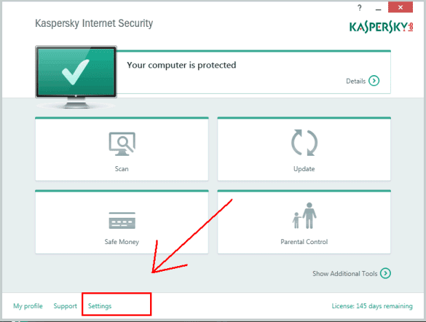 kaspersky databases out of date