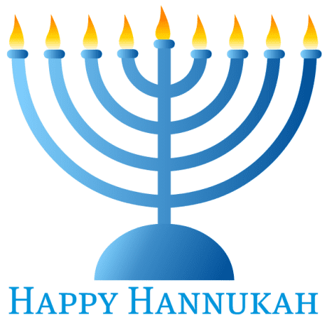 Follow the instructions in the left column to download the Hanukkah cards