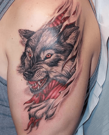 Wolf Tattoos Designs Ideas And Meanings Tatring