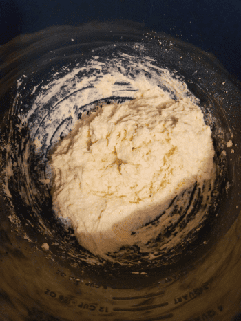 Combine Jiffy mix and yeast. Slowly stir in water. 