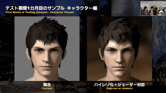 Hyur: They also paid great attention to shadows that are being cast on a character, such as shadows from their hair.