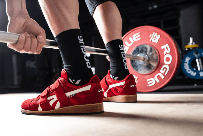 Rogue weightlifting/powerlifting shoes