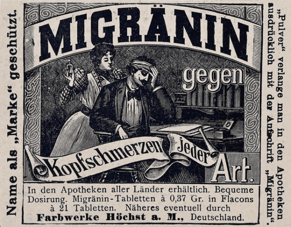 A remedy for headache. Process print. Date[1850?] 