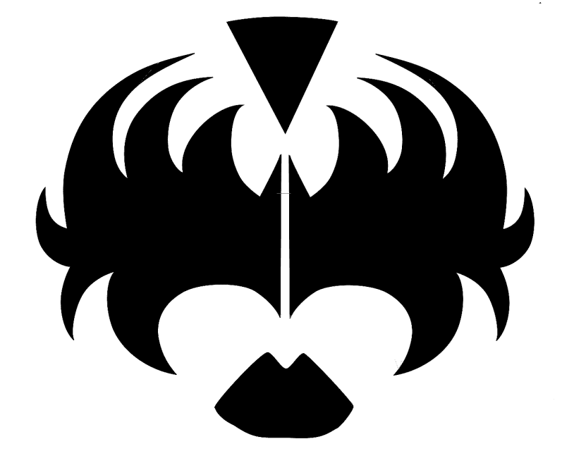5 Kiss-Themed Templates for Halloween Pumpkin Carving - Holidappy