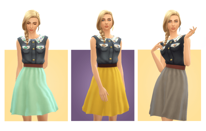 Sims 4 maxis match clothes folder