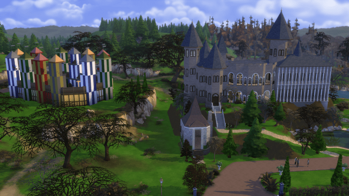 the sims hogwarts wizarding world of harry