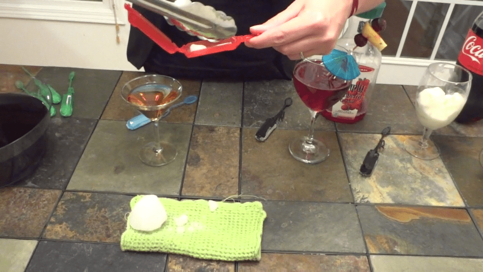 Using Dry Ice in Drinks Delishably