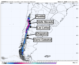 Friday, June 13, 2025 snowfall