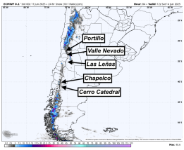 Saturday, June 14, 2025 snowfall.