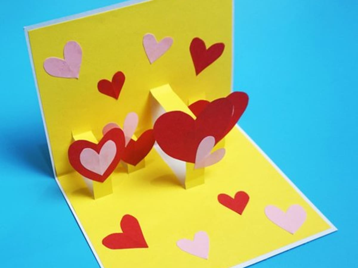 20 DIY Ideas for Making Pop-Up Cards - FeltMagnet With Heart Pop Up Card Template Free