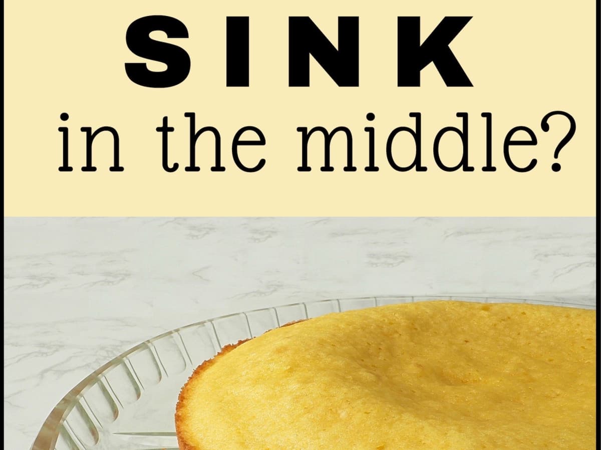 What Causes Cake to Sink in the Middle & How to Fix It