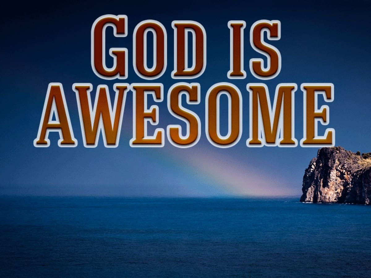 God Is An Awesome God - LetterPile