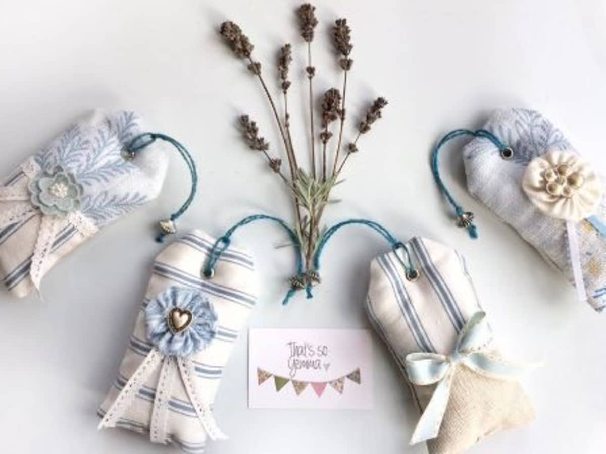 DIY Potpourri Sachets Little gifts for Galentines Day  ThinkMakeShare