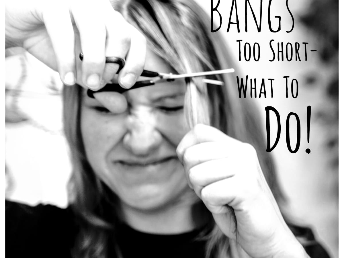 Fixing a Bad Haircut: Six Ideas for Salvaging Too-Short Bangs - Bellatory