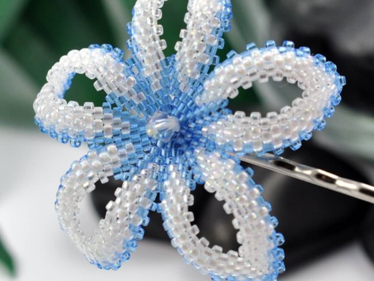 Seed Bead DAISY FLOWER Bracelet and Earrings Tutorial with Step by