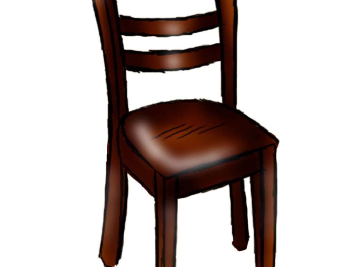 How To Draw A Chair Feltmagnet