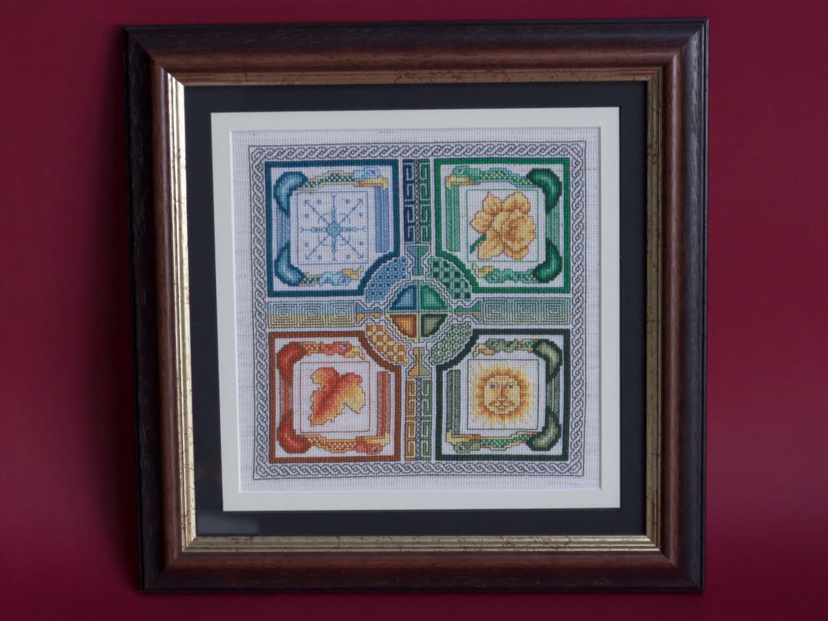 How to Frame Your Cross Stitch - FeltMagnet