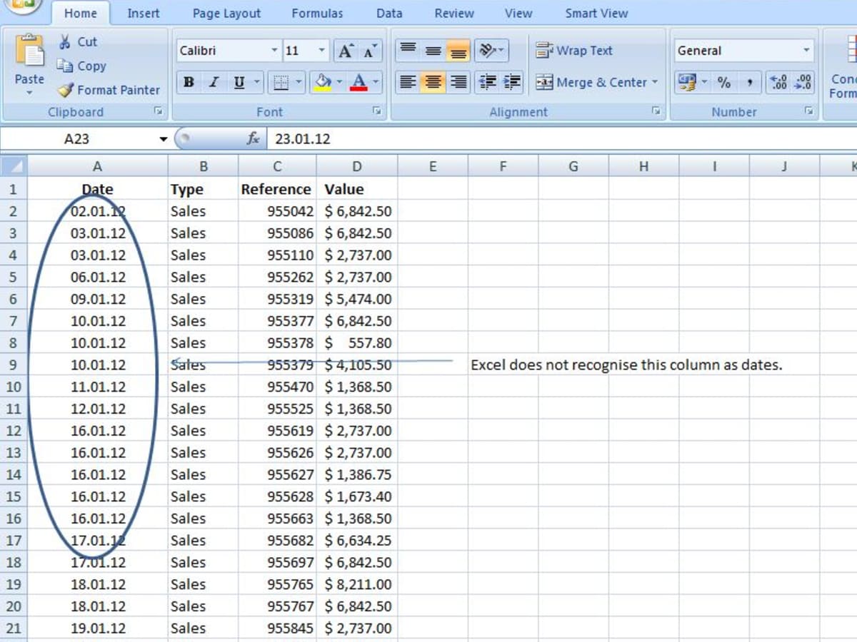Why Does My Pivot Table Not Recognize Date Brokeasshome