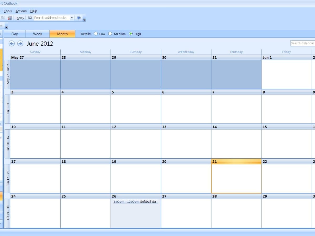 microsoft outlook calendar download free