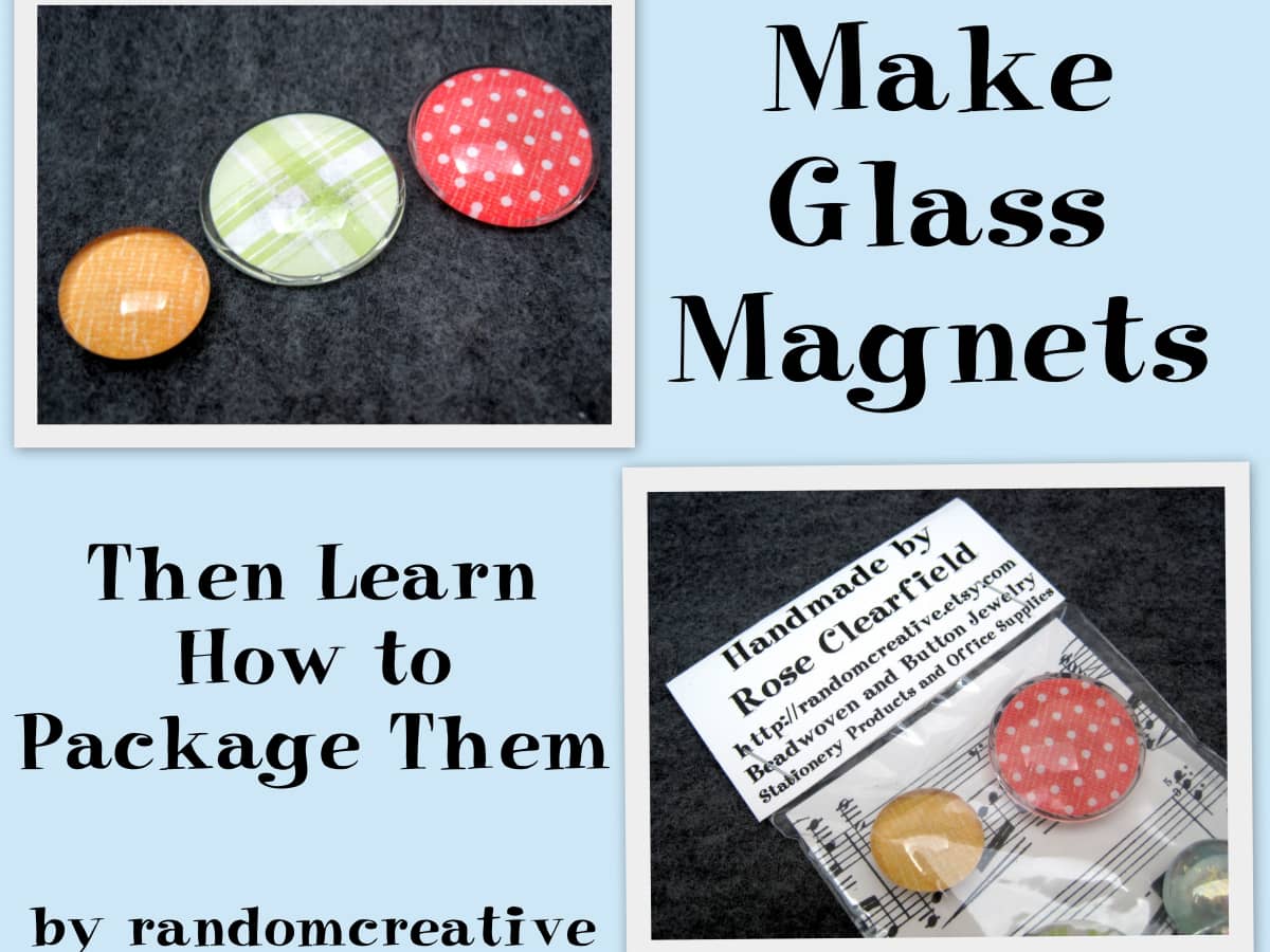How to Make Beautiful Glass Pebble Magnets – An Easy Craft