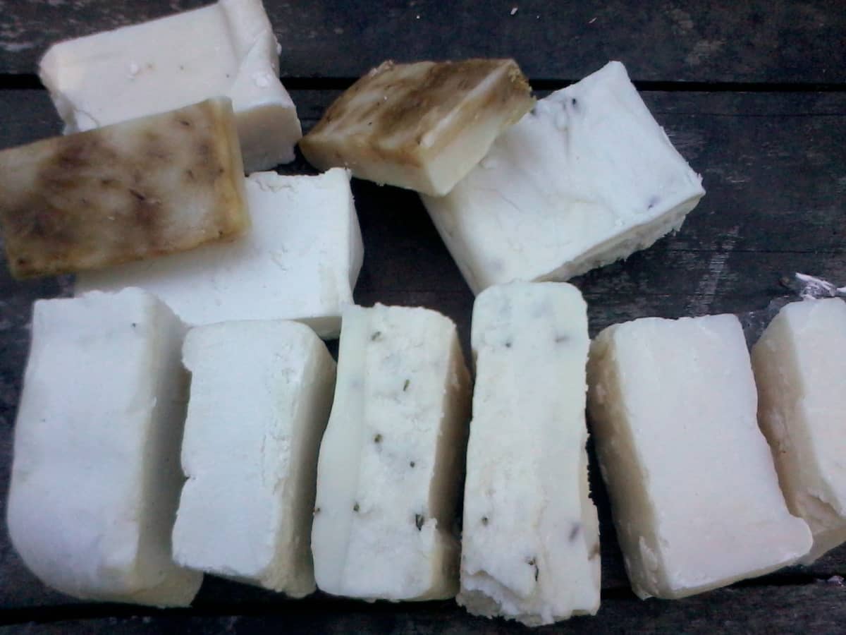 Handmade Old Fashioned Lye Soap w/Coconut Oil & More Natural & Organic