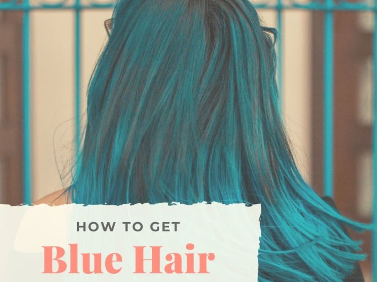 How to Dye Your Hair Blue at Home Without Chemical Dyes - Bellatory