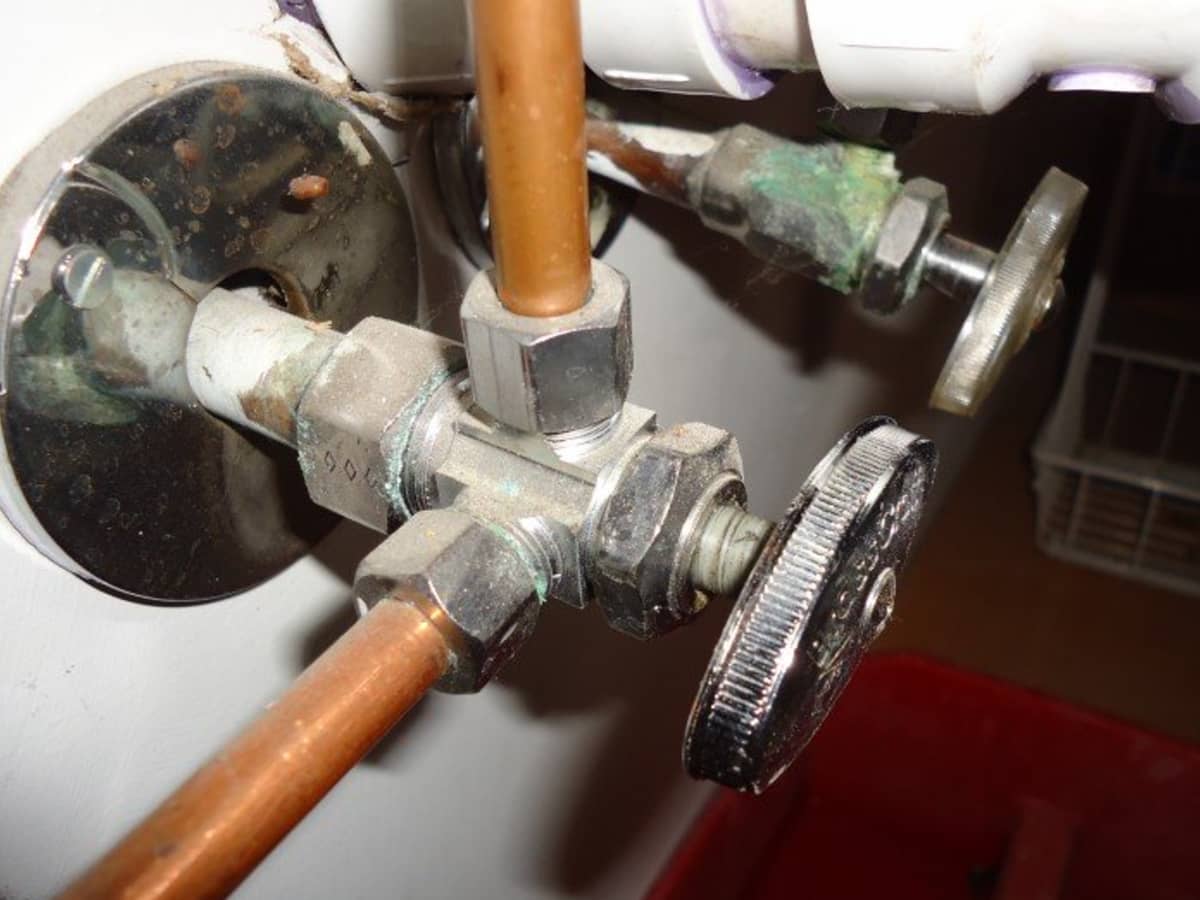Faucet Supply Line Types And, Bathroom Sink Water Lines Leaking