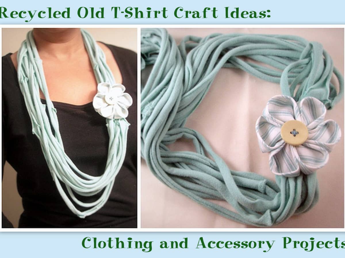 Make Recycled T-shirt Dishcloths » Dollar Store Crafts
