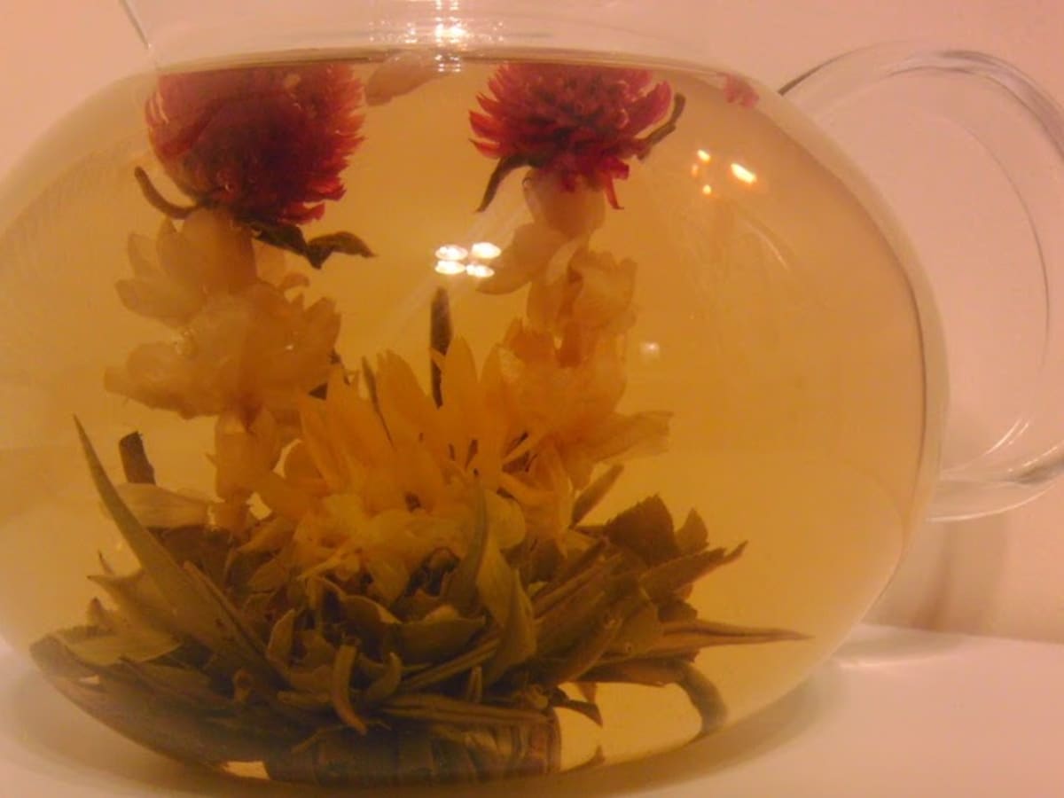 How to Brew and Enjoy Blooming or Flowering Tea - Delishably
