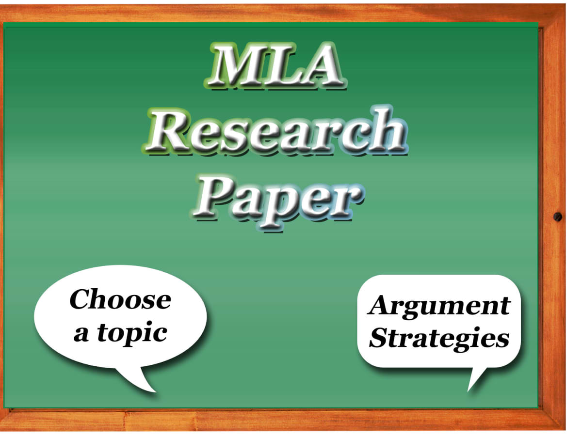 how to do a research paper in mla format