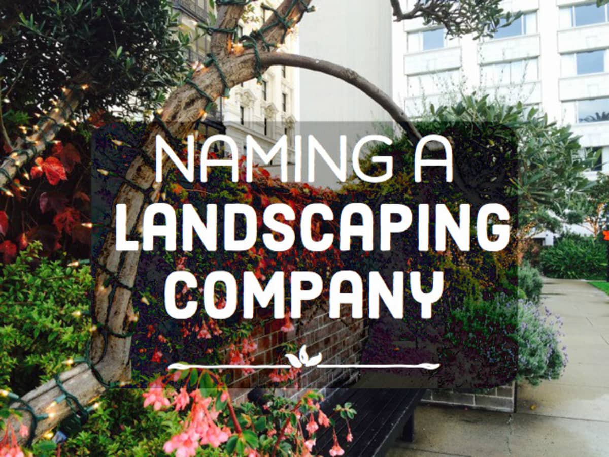 Names for landscape design company