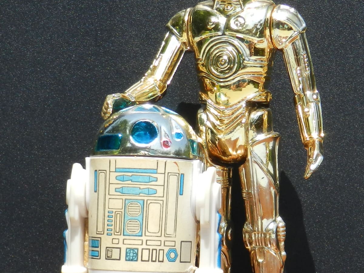 Star Wars The Phantom Menace C-3PO Action Figure damaged card