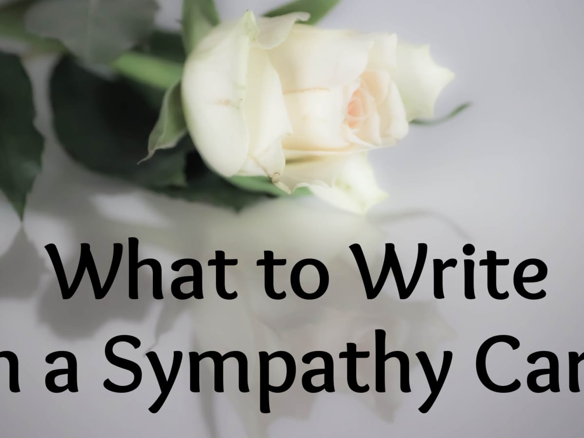 25+ Original Ideas for What to Write in a Sympathy Card - Holidappy