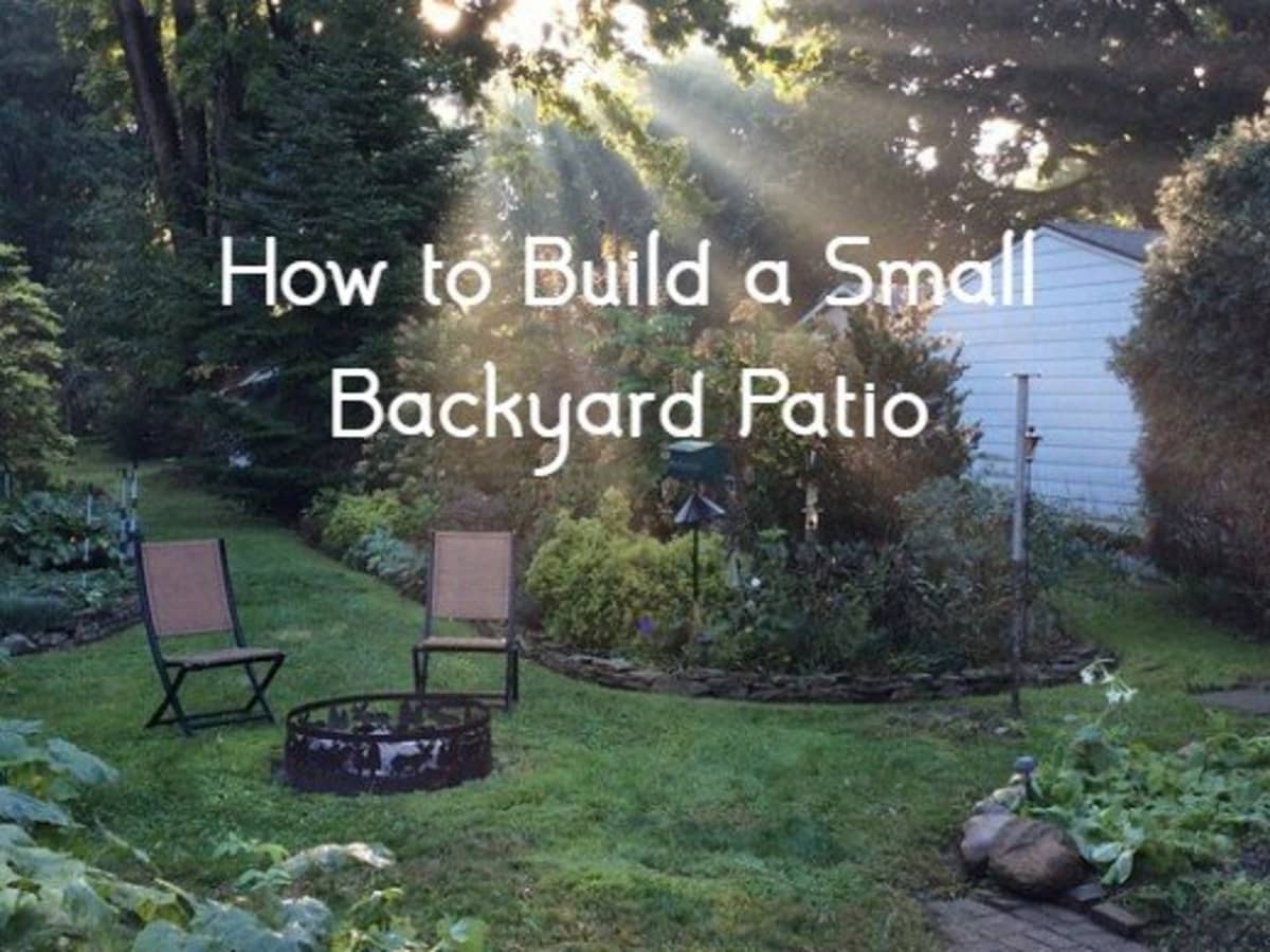 How To Build A Small Backyard Patio Dengarden Home And Garden