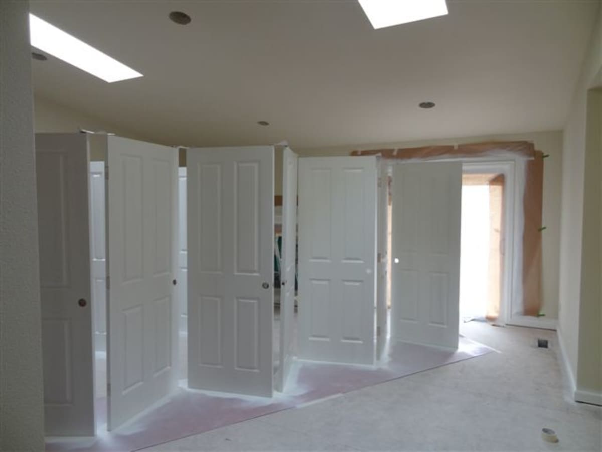 How to prep doors for painting