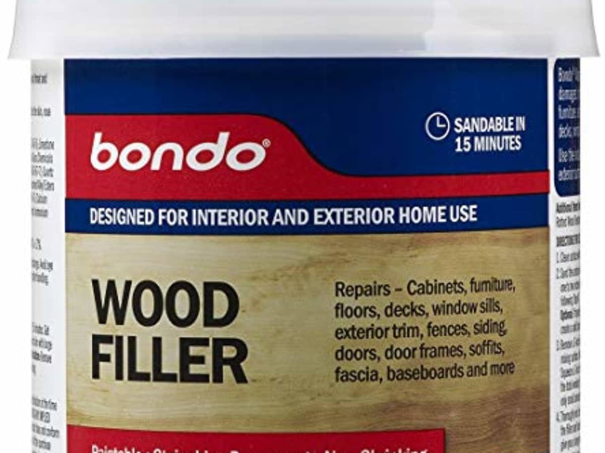Bondo Wood Filler & Red Cream Hardener