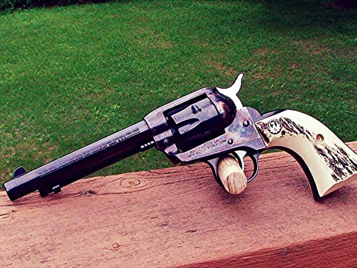 USA Mfg Belt Hip Holster Ruger Revolver Single Six Convertible 5.5 In Barrel 