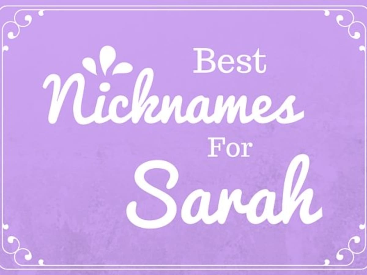 Best Nicknames for Sarah - WeHaveKids