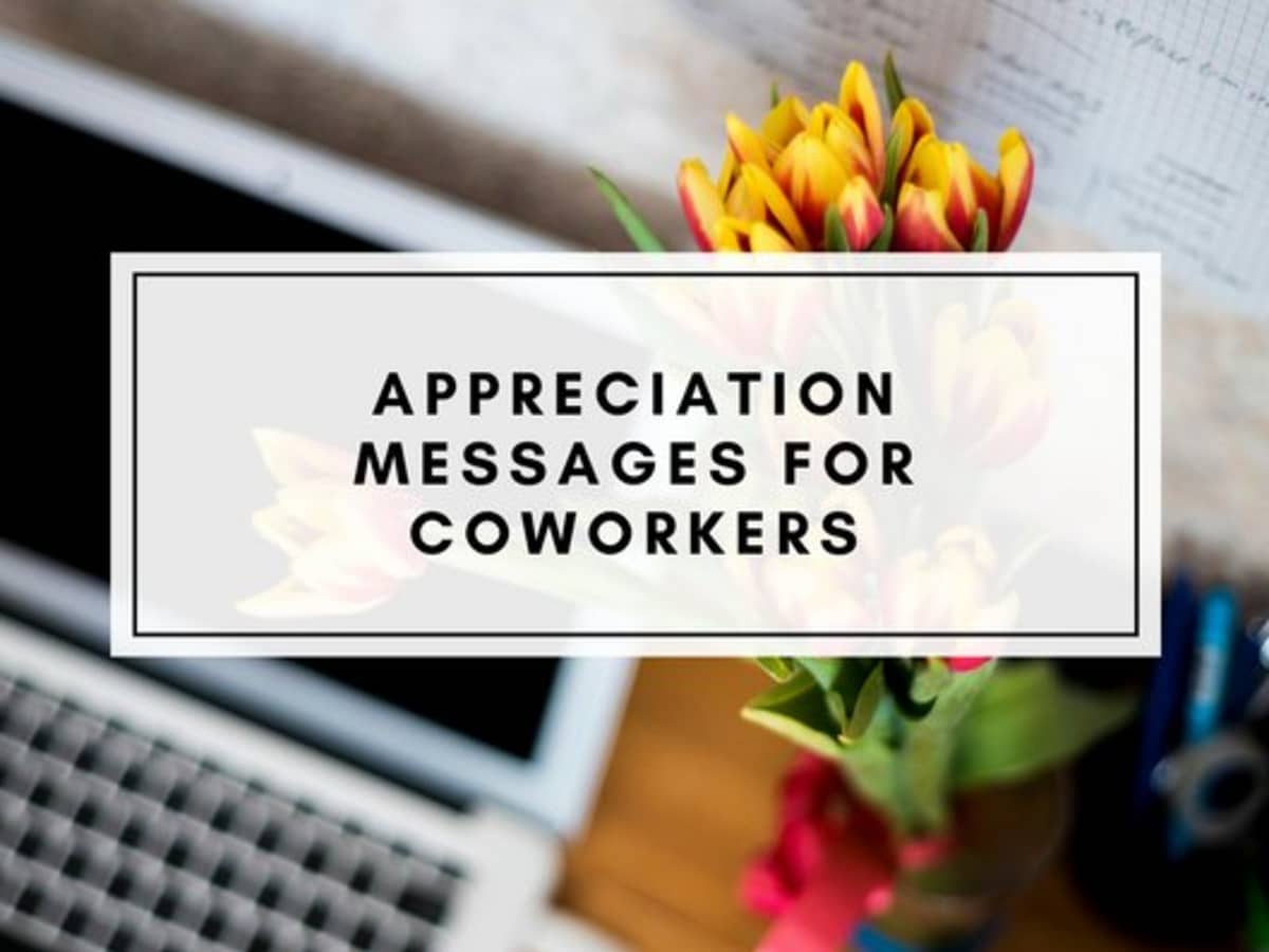 Recognize colleague work message