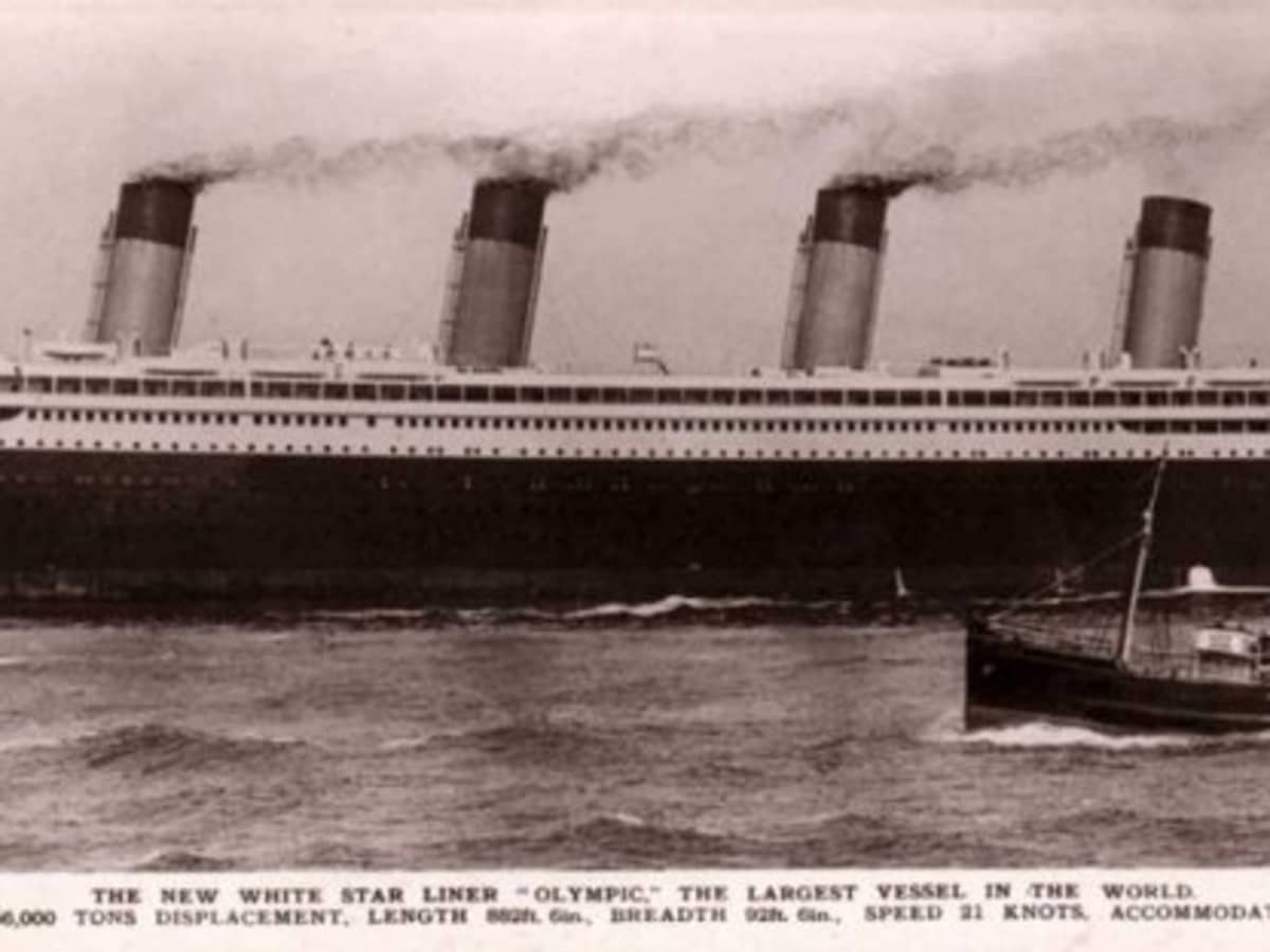 RMS Olympic collides with Nantucket Lightship.
