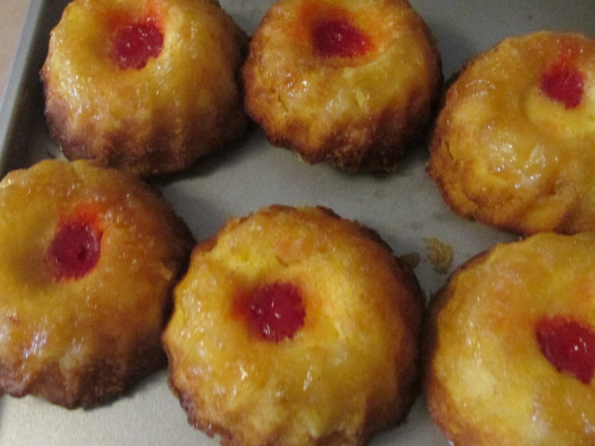 Pineapple Infused Mini Bundt Cake Made In the Pressure Cooker 