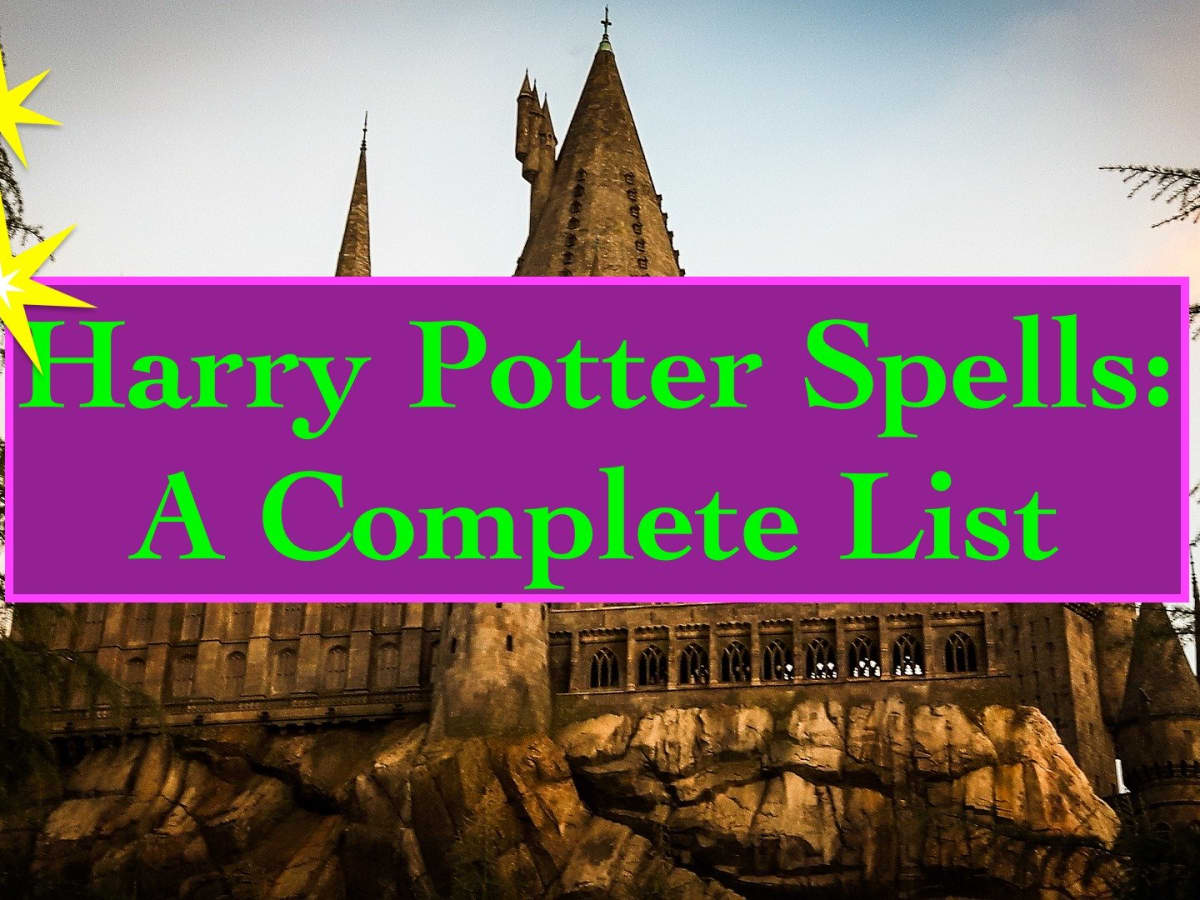 Harry Potter Spells The Complete List Hobbylark