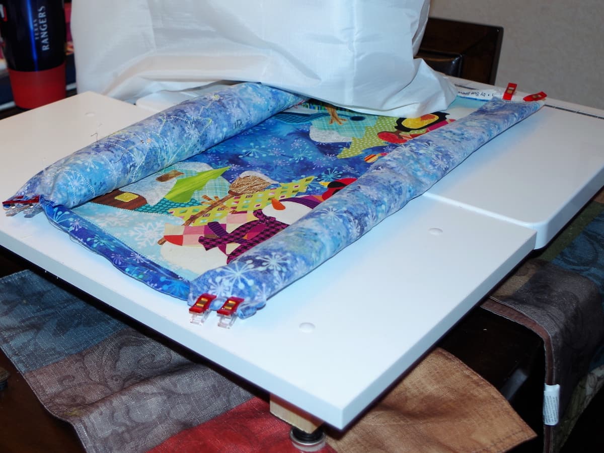 DIY Quilting Extension Table - FeltMagnet