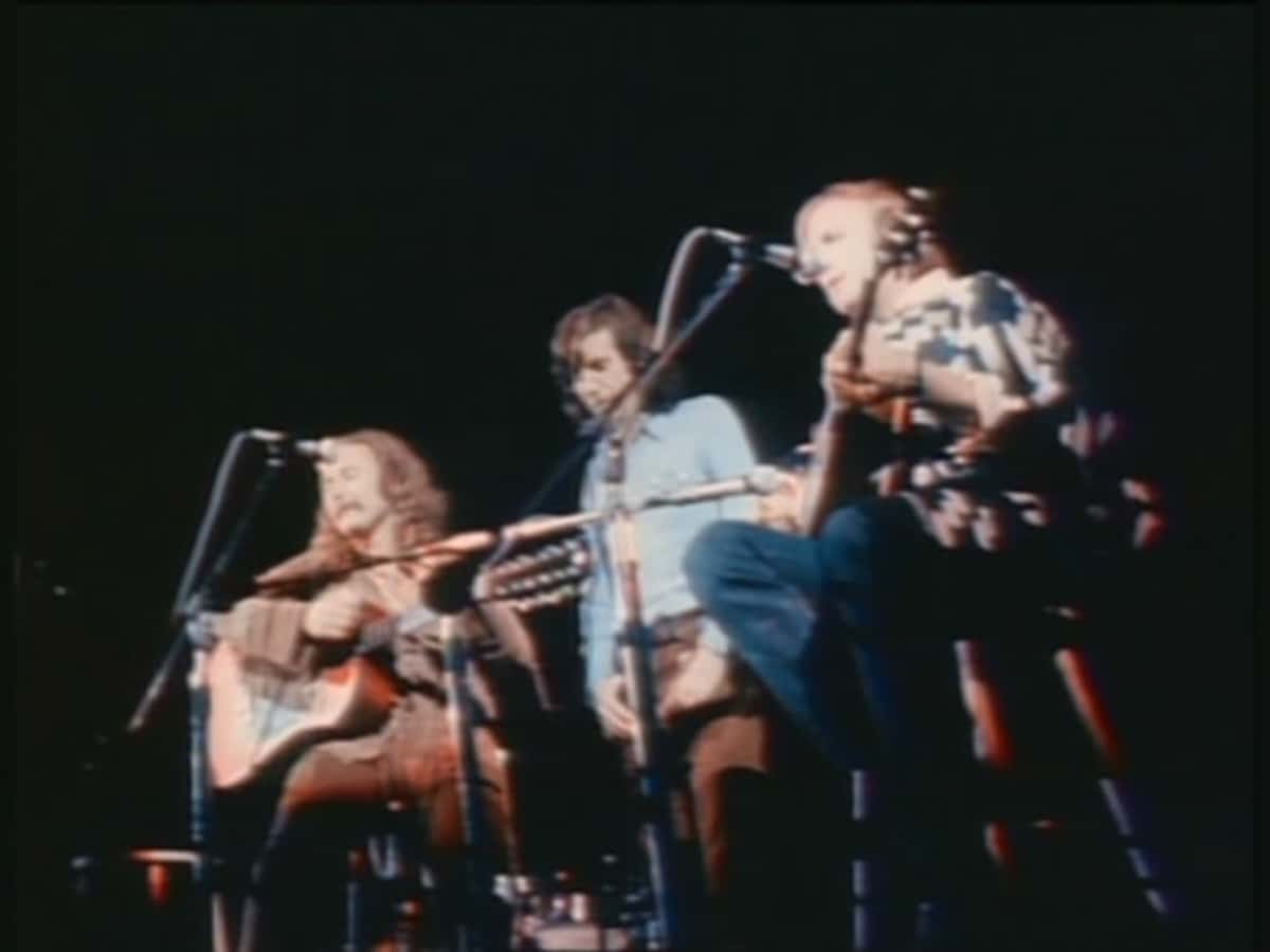 Woodstock Performers Crosby Stills Nash And Young Spinditty
