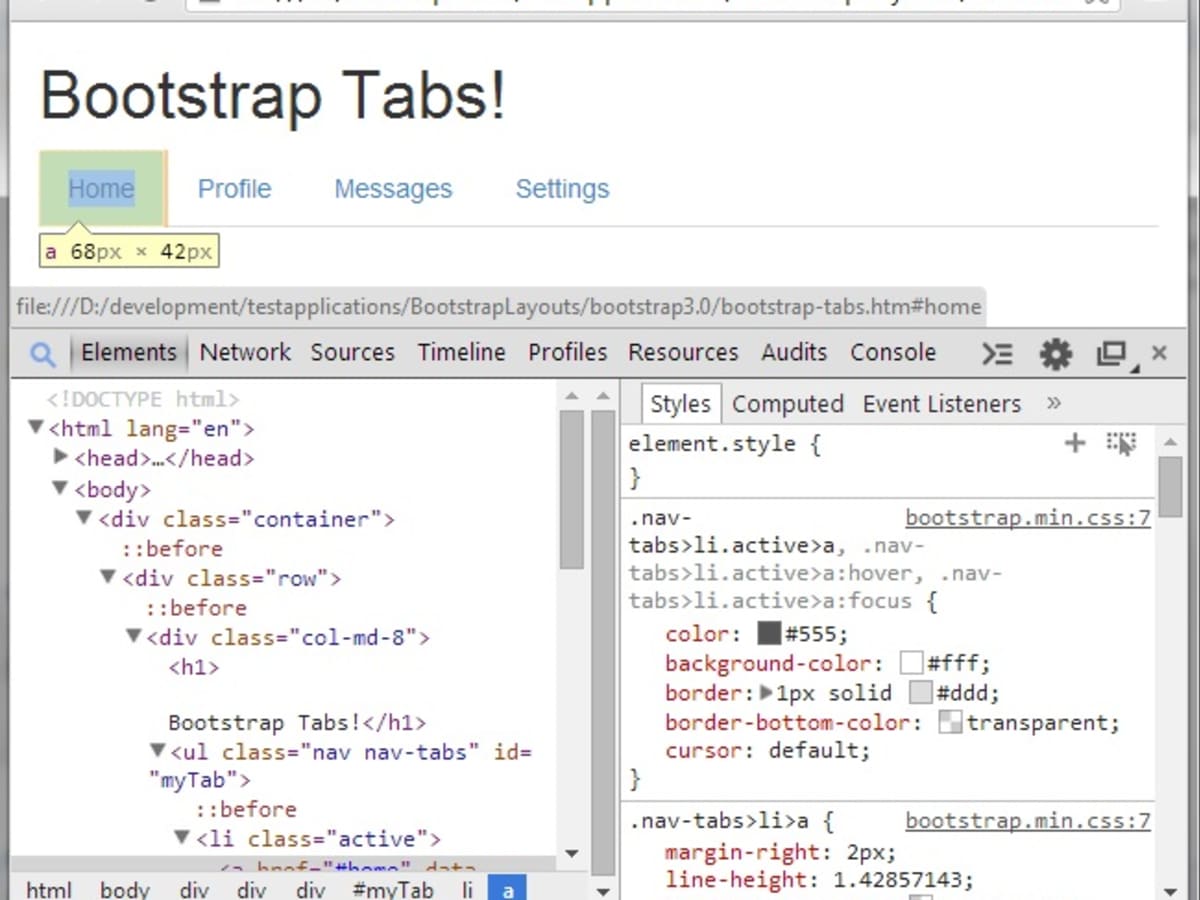 How to Style Bootstrap Tabs Step-by-Step - Cách thiết kế Tab trong Bootstrap: \