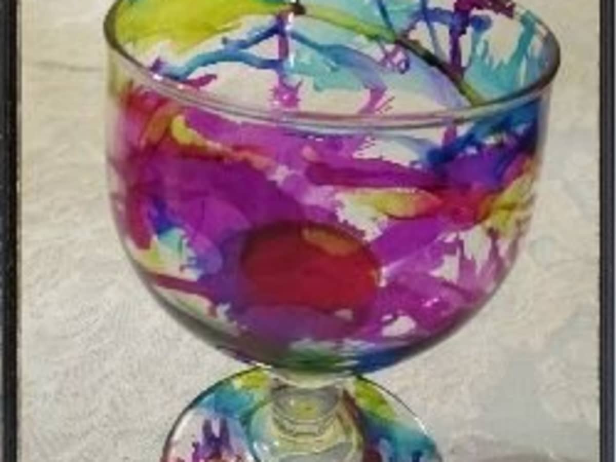 Alcohol Ink on Glass Tutorial