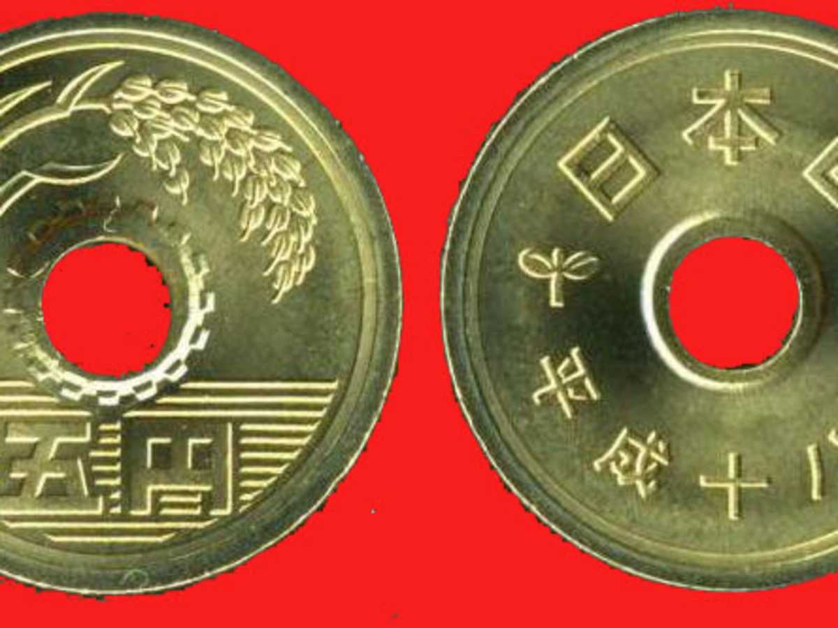 Japanese 5 Yen Coin - Meaning, History and Facts - HubPages