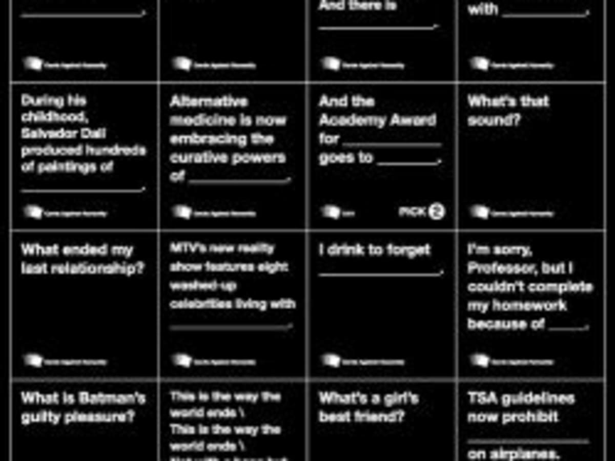 Cards Against Humanity NEW FREE POSTER! GENUINE UK "Cards Against Humanity" SCARY PACK CAH Expansion 