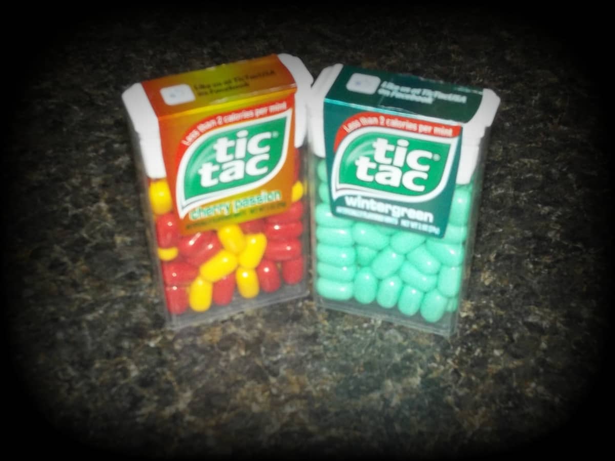 Wintergreen Tic Tacs, Breath Mints